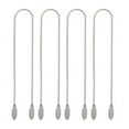 thumbnail image 1 of 4 Piezas Servilletero de Cadena Servilletero Clips Cadena CordóN Flexible Correa para el Cuello para Personas Mayores Adultos NiñOs, 1 of 5