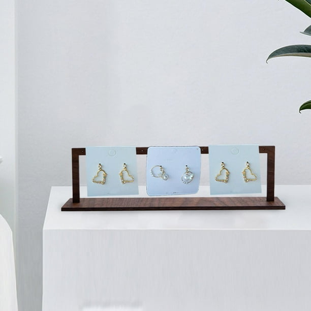 Esquirla Earring Display Stand Showcase With Holes Jewelry Stand Earring Holder Stand 30cmx10cmx24cm Other 30cmx10cmx24cm