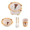 thumbnail image 3 of Baby Tableware Set, Lightweight Dishes Plates Set Skidproof Easy To Clean Dishwasher Safe   For Outdoor, 3 of 8