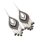 thumbnail image 1 of Pendientes Bohemios, Pendientes Colgantes En Forma De Gota De Cristal De Imitación, Accesorio De Joyería Para Dama Para Compras Y Citas EOTVIA Drop Shaped Dangle Earrings, 1 of 8