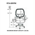 thumbnail image 5 of Scranton & Co Mesh Office Chair in Black, 5 of 5