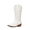 WHITE, variant on DREAM PAIRS Women's Western Cowboy Boots Square Toe Mid Calf Cowgirl Boots with Classic Embroidery Pull On Low Block Heel Vintage Country Boots