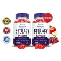 (2 Pack) Keto Calm Extreme ACV Gummies 2000mg Dietary Supplement 120 Gummys