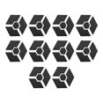 thumbnail image 4 of 10 pies invisibles hexagonales para macetas de interior y exterior, accesorio portátil, fácil de usar, elevadores de macetas., 4 of 9
