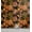 Burnt Orange and Earth Yellow, variant on Ambesonne Botanical Peel & Stick Wallpaper for Home, Red and Gold Leaves Plot, 13"x36", Dark Rust and Pale Caramel