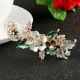 thumbnail image 2 of Pince à Cheveux Mode Femme Strass Fleur Barrettes Épingle à Cheveux Printemps, 2 of 7