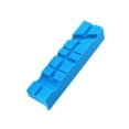 thumbnail image 3 of 2pcs Magnetic Bench Vice Jaw Pad Multi-groove Mill Cutter pad Vise Holder Grips Bench Vise Accessories Protector, 3 of 9
