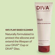 DIVA Disc & DIVA Wash, Wash for Period Disc, Disc Size Fits Most