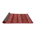 thumbnail image 2 of Ahgly Company Indoor Round Oriental Red Modern Area Rugs, 8' Round, 2 of 4