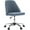 Blue, variant on Resenkos Office Desk Chair - Modern, Adjustable, Swivel Fabric Design with Wheels, Ideal Home Office Computer Chair for Small Spaces, Stylish and Functional, Available in Black