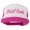 Hot Pink White, variant on Chief Cook Embroidered Foam Mesh Cap - Navy White OSFM