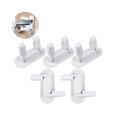 thumbnail image 1 of Window Securing Kids, 5 Pack Door Handle Lock Balcony Door Securing for Baby Kids Safety Door Lever Lock with 3M Adhesive Rotatable Safety Lock Door H, 1 of 5