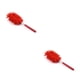 thumbnail image 1 of Injueey Duster Color sólido Reemplazo Telescópico Lavable Manual A prueba de humedad Dormitorio Removedor de polvo Cepillo de limpieza Rojo Rojo 2Conjunto, 1 of 6