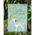 thumbnail image 3 of Carolines Treasures BB7585GF Welcome Friends Dalmatian Flag - Garden Size, 3 of 3