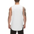 thumbnail image 3 of Men's Summer Quick-Drying Breathable Sports T-Shirt Sweat-Absorbent Fitness Vest, 3 of 5