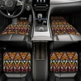 thumbnail image 6 of XMXT Waterproof Floor Mats for Cars, Southwest Ethnic Prints Non-Slip Universal Fit Auto Carpet Car Decor Mat for Women Men, Set of 4, 6 of 6