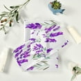 thumbnail image 6 of Coolnut Purple Lavender Towel Set of 3 with Bath Towel, Hand Towel and Wash Cloth, Soft, Quick Drying and Comfortable Winter Towels for Bathroom Kitchen Home Travel Hotel Gym Washcloth Gift, 6 of 7