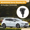 thumbnail image 3 of Kit de boquillas de lavaparabrisas para Chrysler 300, No.5303833AA, 3 of 6