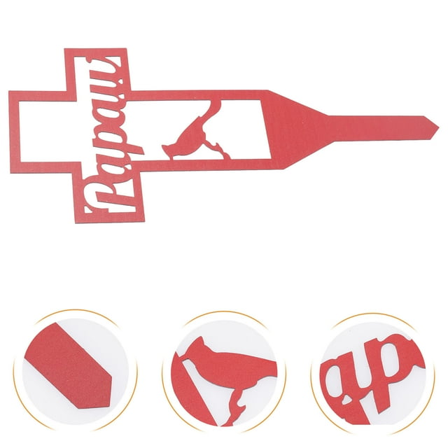 unbranded Cruz De Metal Roja Para Cementerio Exterior Con Ligero Y Resistente