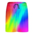 thumbnail image 6 of Men Swim Trunks with Compression Liner 7 Inch Inseam Board Shorts Bathing Suit with Pockets, 6 of 7