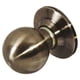thumbnail image 2 of Cerradura Tipo Pomo Para Entrada Acabado Laton Antiguo Lion Tools 2509, 2 of 3