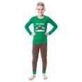 thumbnail image 4 of Peanuts Christmas Home For The Holidays 2PC Long-Sleeve Matching Family Pajama Set For Adult Kids Toddlers, 4 of 5