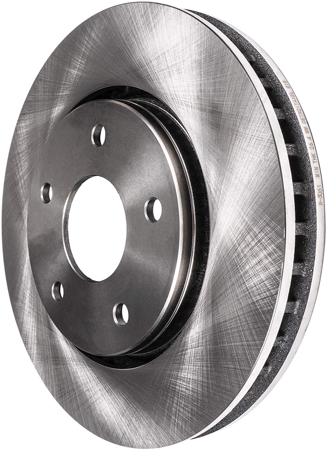 Detroit Axle - Front Brake Rotors for Hyundai Sonata Tiburon Tucson Elantra Kia Sportage Magentis Soul Rondo Optima  : 11.02 inch Rotors