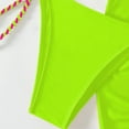 Women High Waisted Cute Bikini Set Neon Bikini Two Piece Teen Swimsuit ...