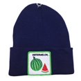 thumbnail image 1 of Gorro de invierno de punto con sandías, estilo anime, para adultos, 1 of 1