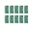 thumbnail image 2 of 10pcs 1.27MM 2.0MM 2.54MM 8 Pin 3 Row 24 Holes Adapter Board, Compact Size, Easy to Carry and Install,  Material for  Modules Adapter, 2 of 7