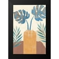 thumbnail image 2 of Kouta, Flora 13x18 Black Modern Framed Museum Art Print Titled - Indigo Yellow Still Life II, 2 of 5