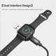 thumbnail image 5 of Base de carga magnética para reloj inteligente Mini USB tipo C inalámbrico para iWatch 7 6 5 4 Universal Accesorios Electrónicos, 5 of 9
