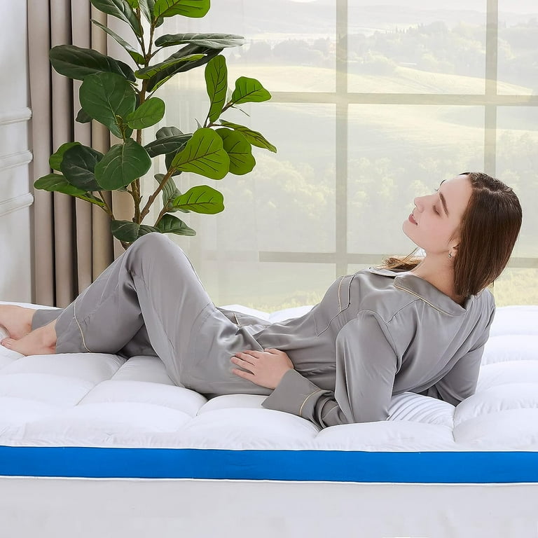 6 inch pillow top top mattress pad