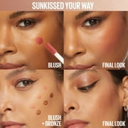 Maybelline Sunkisser Ultra-Blendable Liquid Blush Makeup, Shades On, 0.15 fl oz