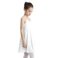 thumbnail image 2 of Zaldita Kids Girls Ballet Dance Tutu Dress Dancing Leotard Bodysuit with Chiffon Skirt Ruffled Skort White 10-12, 2 of 7