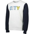 thumbnail image 2 of Men's Gray/Navy Manchester City Kangaroo Pullover Sweatshirt, 2 of 3