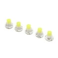 thumbnail image 1 of Unique Bargains 5pcs 12V White T4.2 Car Wedge LED Dash Gauge Instrument Panel Light Interior, 1 of 4