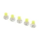 thumbnail image 1 of 5Pcs Vehículo 12V T4,2 Bombilla LED Blanco de Cerámica Luz de Panel Tablero de Coche, 1 of 1