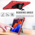thumbnail image 3 of Case de tableta para Samsung Galaxy Tab S7 Plus/S8+/S7 Fe 12.4 '' con soporte de rotación de 360 ° y correa de mano y correa para el hombro Ikkle TabS7 plus/S8+/S7 FE 12.4, 3 of 10