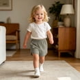 thumbnail image 2 of TinyBloomm Toddler Boys Girls Elastico Pants Casual Summer Holiday Solid Trousers, Size 9-12 Months, 2 of 5