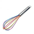 thumbnail image 1 of Cheers Fouet Batteur en Fil de Silicone avec Poignée en Acier Inoxydable Outil de Cuisine, 1 of 6