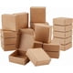 thumbnail image 1 of 50 cajas pequeñas de cartón de 3x3x1.2 pulgadas, cuadradas, para joyería, tipo Kraft, para envíos, de cartón corrugado, color marrón., 1 of 9