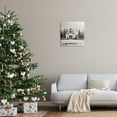 thumbnail image 2 of Stupell Industries White Christmas Barn with Wreat Canvas Wall Art, design by Creative Studio, 24 x 24, 2 of 7