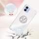 thumbnail image 3 of Funda para Samsung Galaxy A04E con Brillo Líquido Flotante, Purpurina, Parachoques y Anillo Giratorio Soporte, 3 of 5