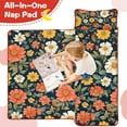 thumbnail image 4 of Pioneer Flower Floral Print Pattern Toddler Nap Mats for Kids Preschool,Sleeping Mat Bag or Kids,Toddler Sleeping Bag,Toddler Nap Mat or Daycare, 4 of 6