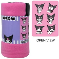 Kuromi 45x60" Fleece Throw Blanket