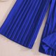 thumbnail image 4 of Conjunto de dos piezas de camisa y vaqueros con cintura ceñida sin mangas de verano para niños, top de poliéster para niños, 4 of 9