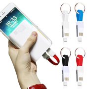 Portable Keychain Lightning/Micro/Type C Charger for Appl e and Android Device