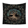 thumbnail image 1 of Tapiz de pared con diseño de árbol de la vida, microtela, 150 x 130 cm, 1 of 3