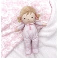 thumbnail image 3 of Little Me Plush 11 Inch Baby Doll With Rattle Brigitte (Floral Damask Pink), 3 of 4
